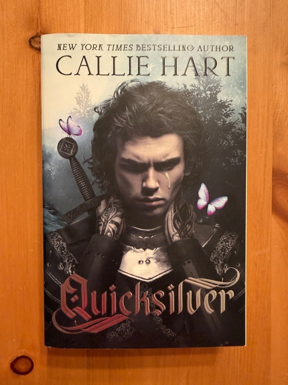 Quicksilver Book Cover Art - Dark Blue and Black